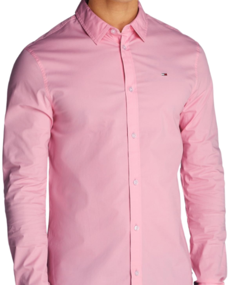Lennon Men's Organic Cotton Blend Shirt – Slim Fit Long Sleeve Poplin Shirt