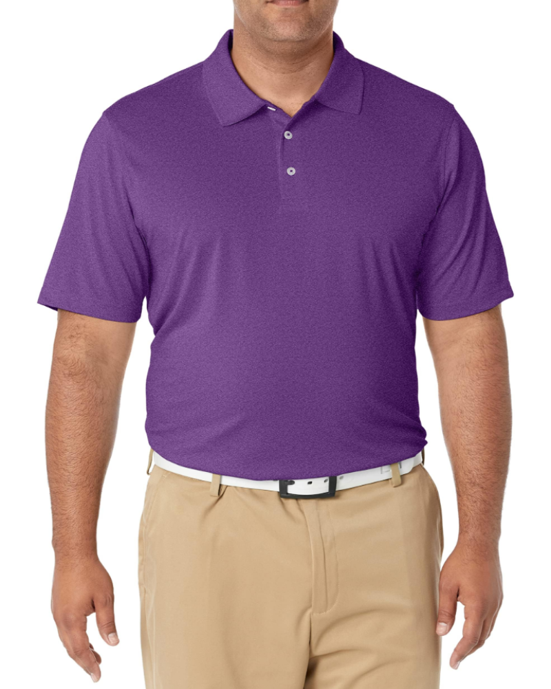 Lewis Men's Quick-Dry Polo Shirt – Regular Fit 3 Button Sports Golf Polo