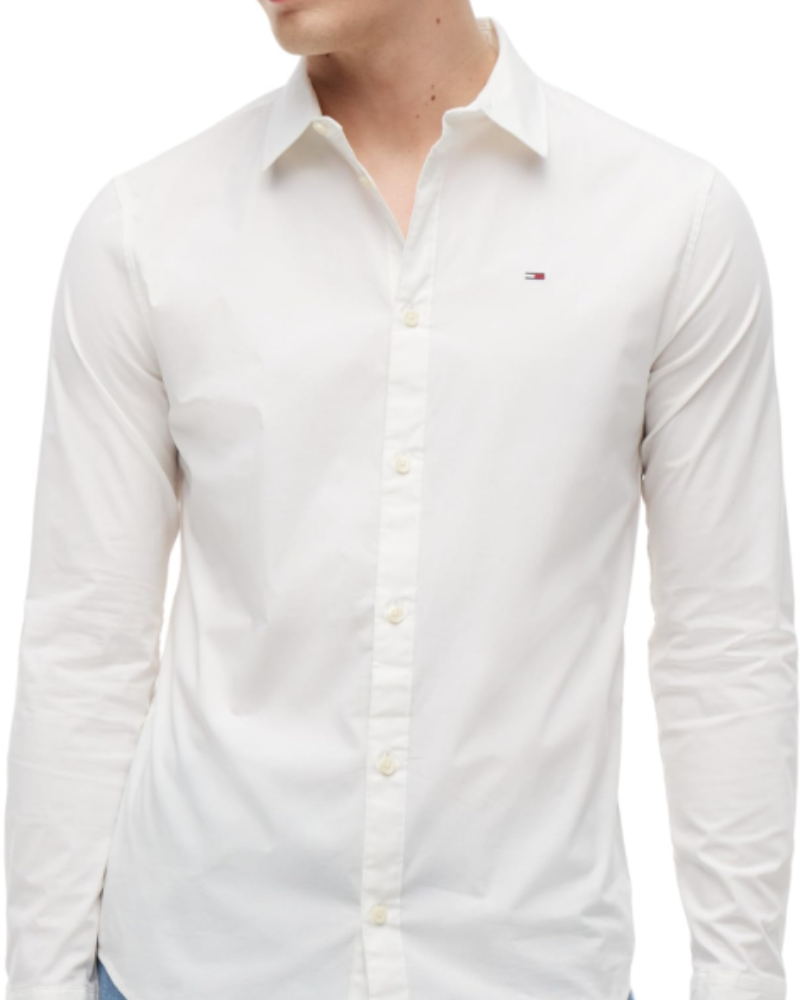 Lennon Men's Organic Cotton Blend Shirt – Slim Fit Long Sleeve Poplin Shirt