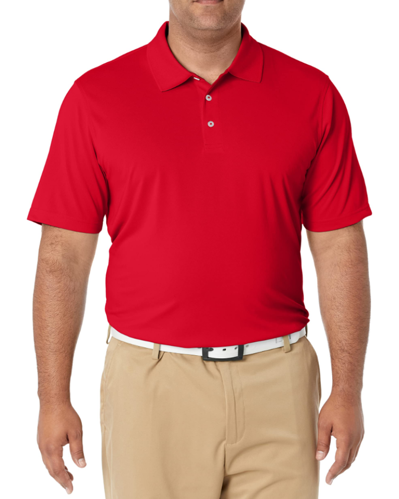 Lewis Men's Quick-Dry Polo Shirt – Regular Fit 3 Button Sports Golf Polo