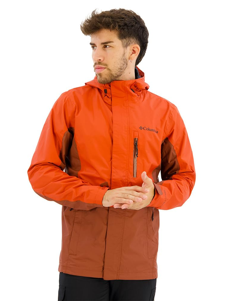 Duncan Men's Waterproof Jacket – Lightweight Hooded Packable Outdoor Rain Jacket