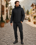 Amon Men's Heated Gilet – Rechargeable 9-Zone Heated Sleeveless Vest