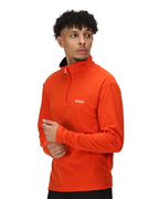 Kieran Men's Quarter Zip Fleece Pullover – Recycled Polyester Outdoor Sweatshirt