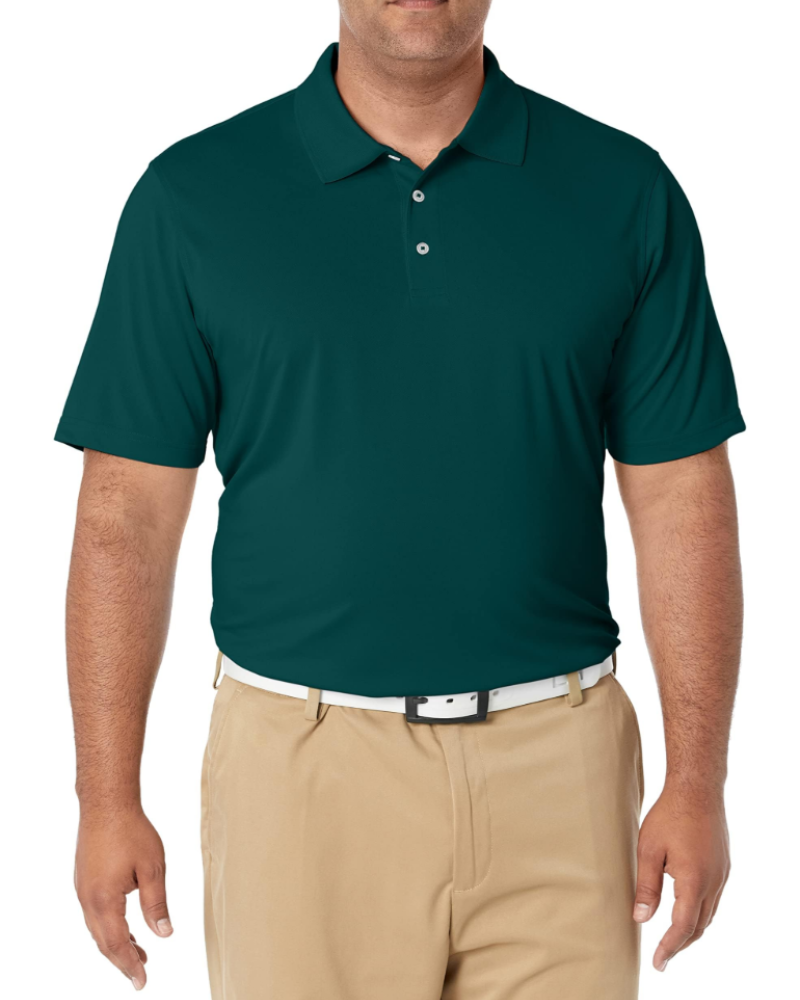 Lewis Men's Quick-Dry Polo Shirt – Regular Fit 3 Button Sports Golf Polo