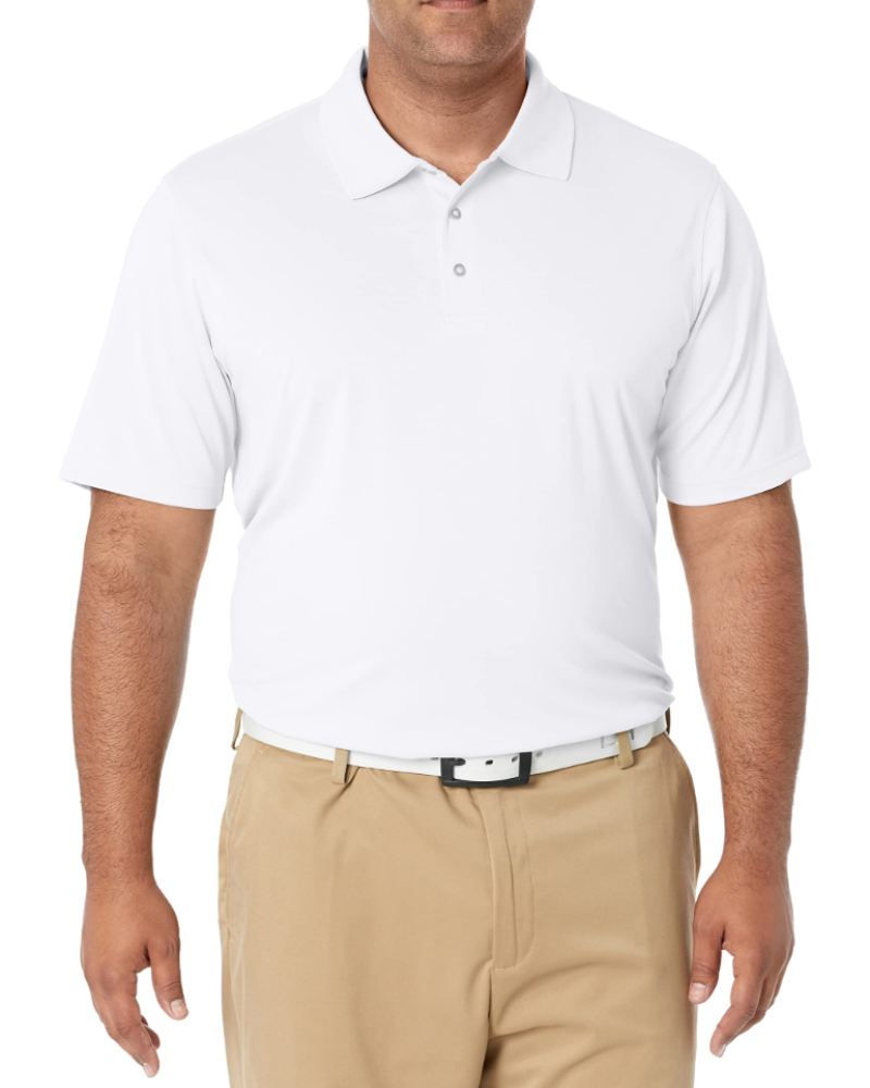 Lewis Men's Quick-Dry Polo Shirt – Regular Fit 3 Button Sports Golf Polo