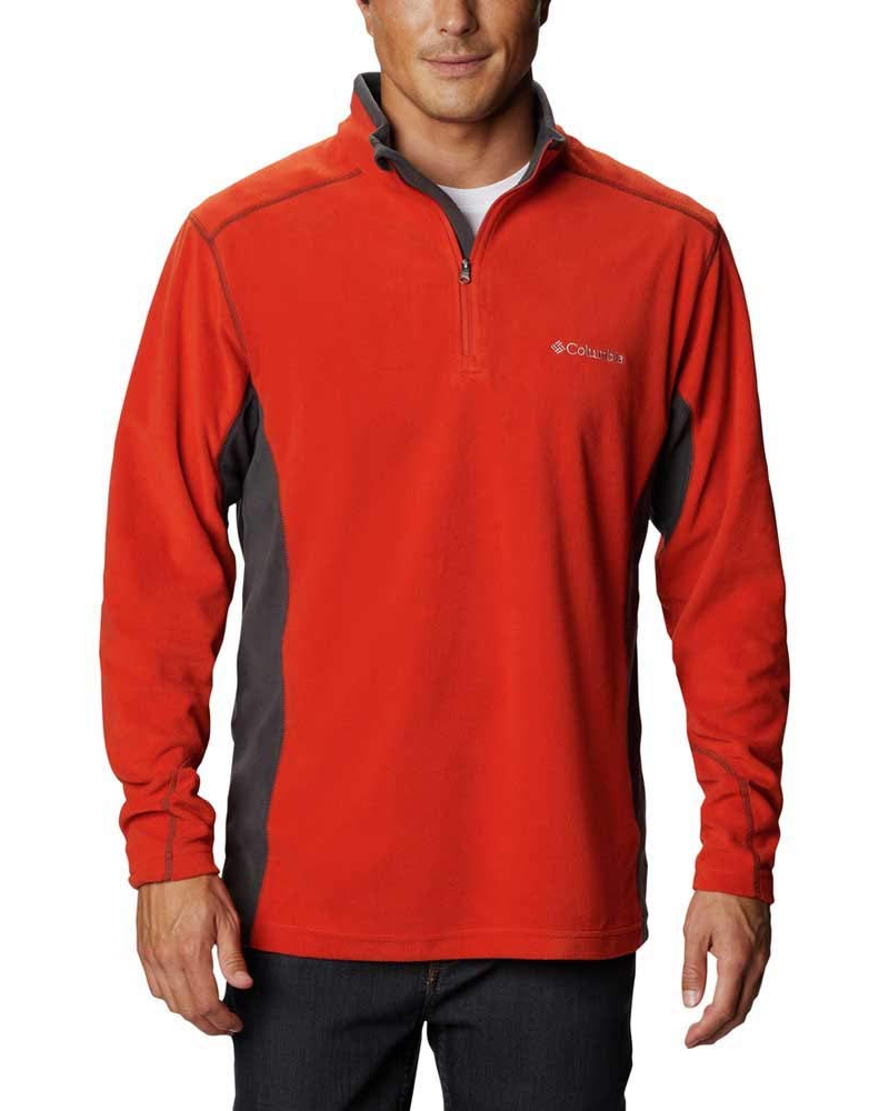 Lennox Men's Half Zip Fleece Pullover – Microfleece Outdoor Sweatshirt with SPF 50
