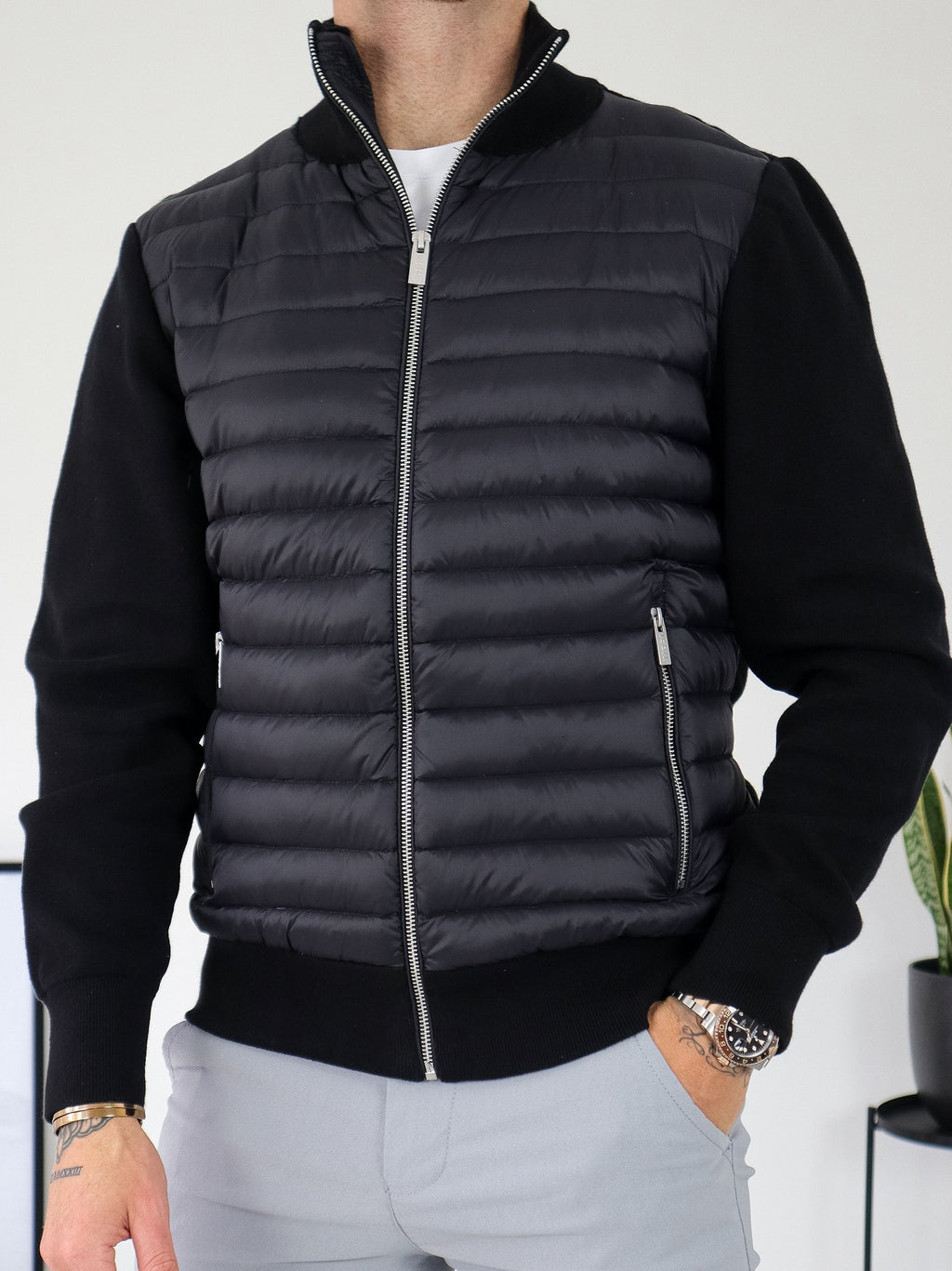 Connor Men's Hybrid Jacket – Detachable Sleeve Lightweight Utility Outdoor Coat