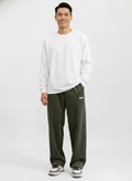 Blake Men's Corduroy Trousers – Loose Fit Drawstring Casual Straight Leg Pants