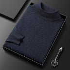 Oliver Men's Half Neck Jumper – Soft Knit Smart Casual Winter Pullover