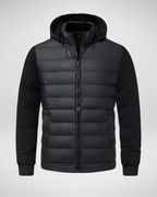 Leander Men's Quilted Jacket – Lightweight Padded Layer with Zip & Side Pockets