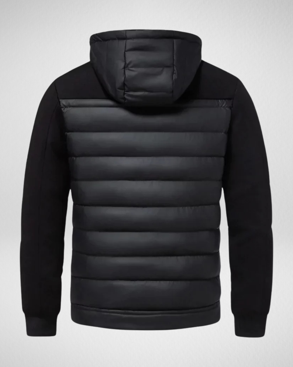 Leander Men's Quilted Jacket – Lightweight Padded Layer with Zip & Side Pockets