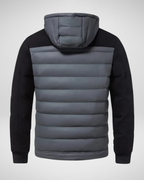 Leander Men's Quilted Jacket – Lightweight Padded Layer with Zip & Side Pockets