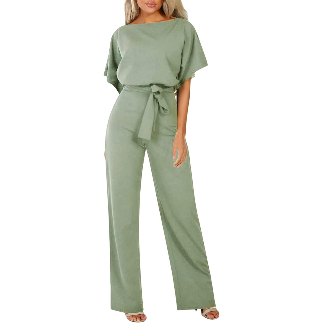 Juliette Women's Jumpsuit – Elegant Minimalist Smart Casual One Piece Outfit