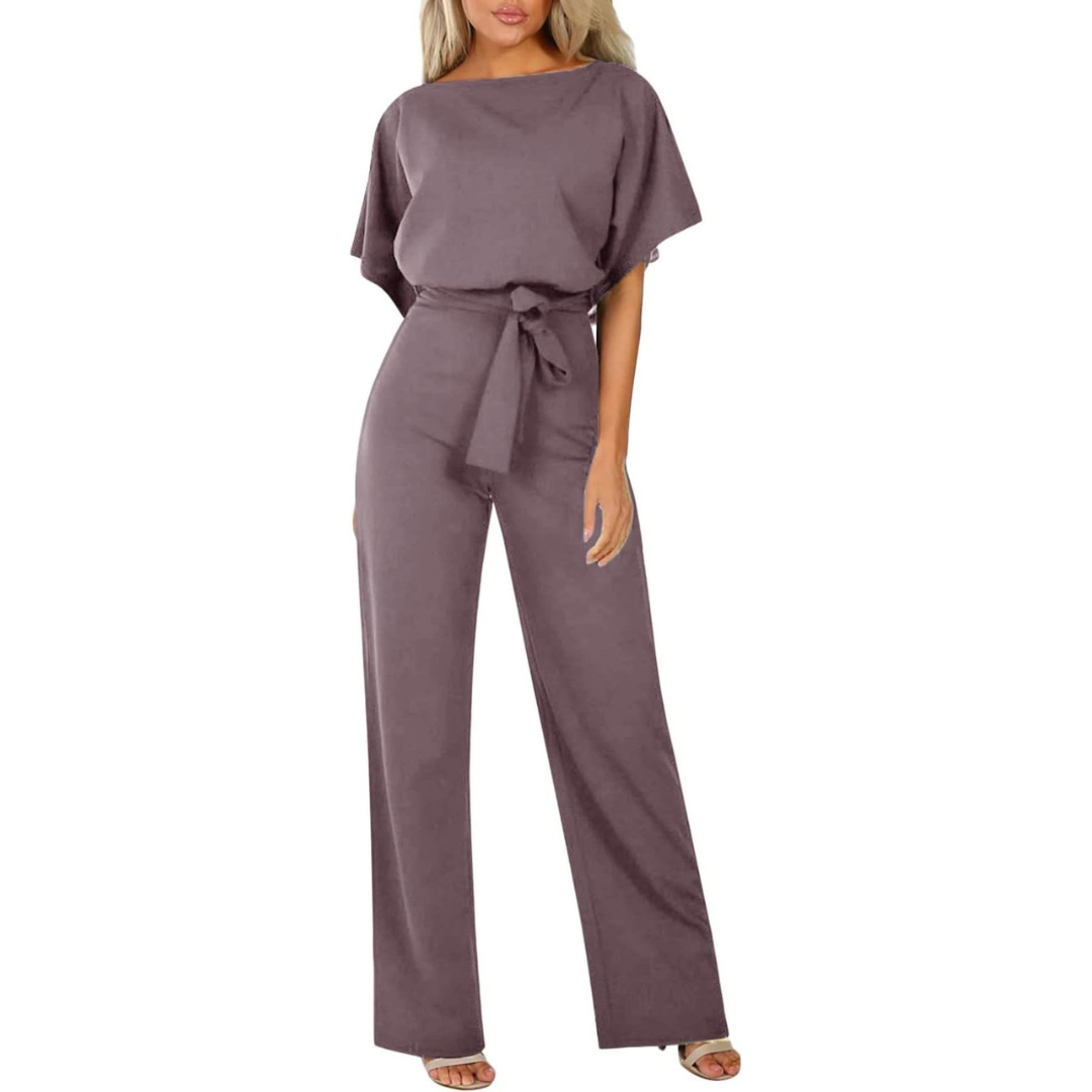 Juliette Women's Jumpsuit – Elegant Minimalist Smart Casual One Piece Outfit