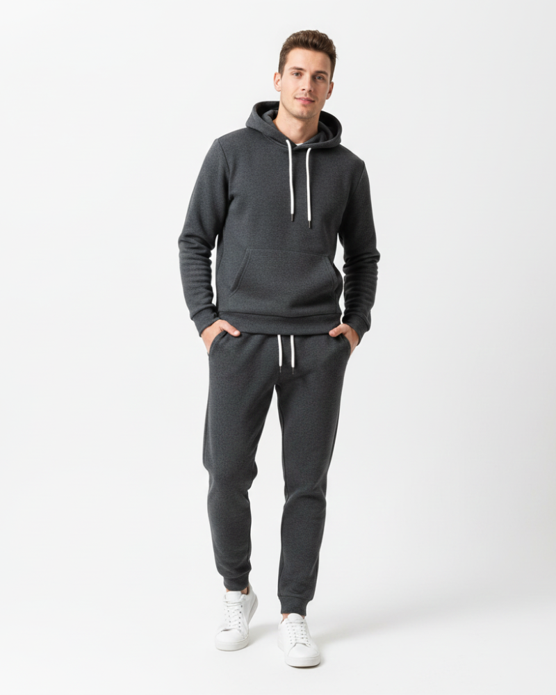 Carl Men's Tracksuit Set – Hooded Hoodie & Joggers Casual Sportswear Set