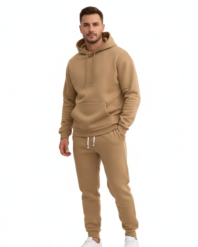 Carl Men's Tracksuit Set – Hooded Hoodie & Joggers Casual Sportswear Set