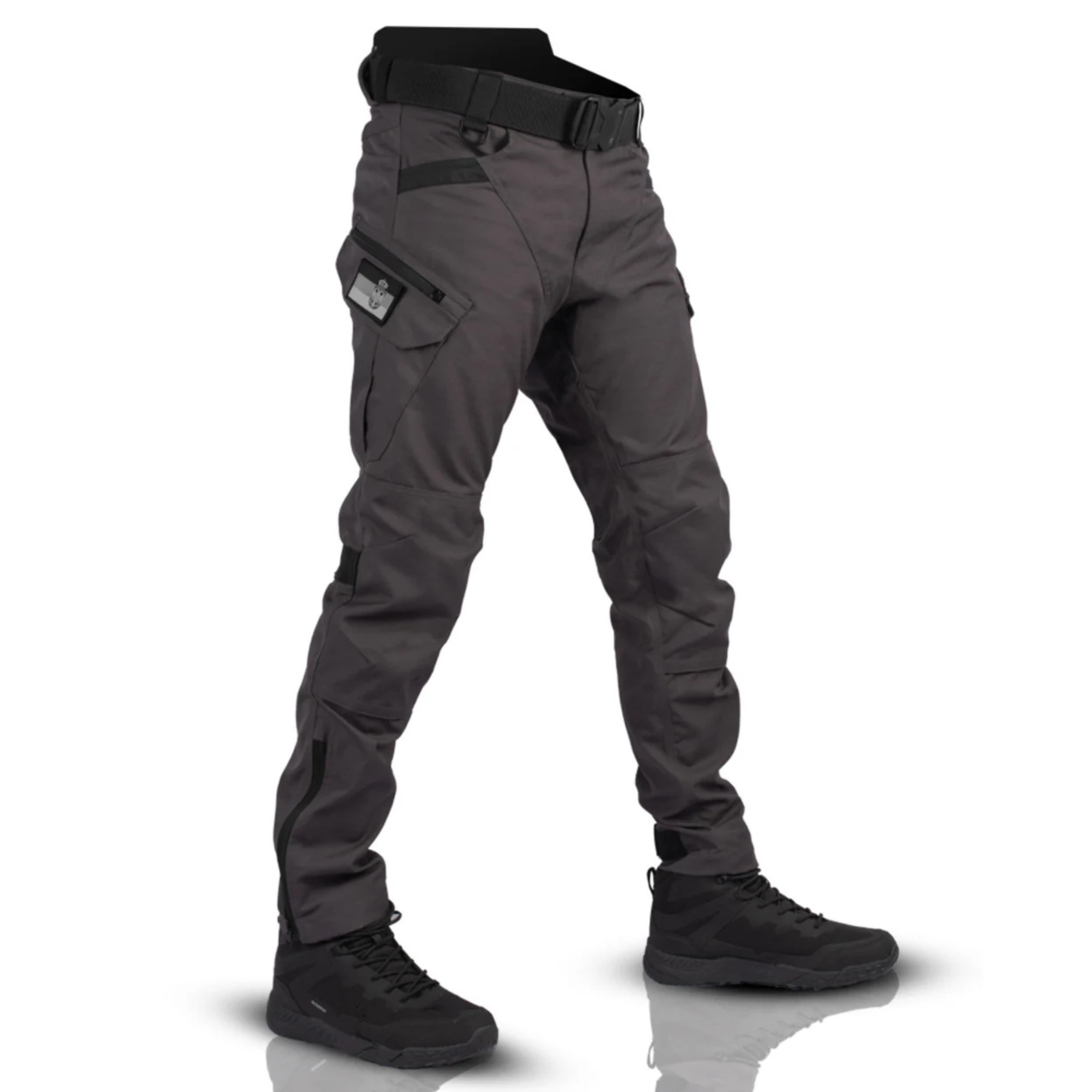 Rhys Men's Cargo Trousers – Durable Multi Pocket Outdoor Casual Pants