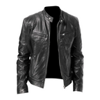 Grayson Men's Leather Jacket – Premium Genuine Leather Smart Casual Coat