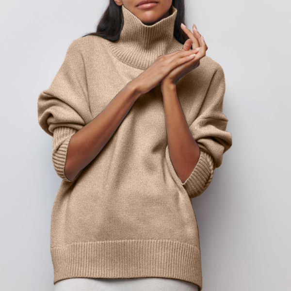 Florence Women's Knit Jumper – Soft Relaxed Fit Smart Casual Winter Sweater