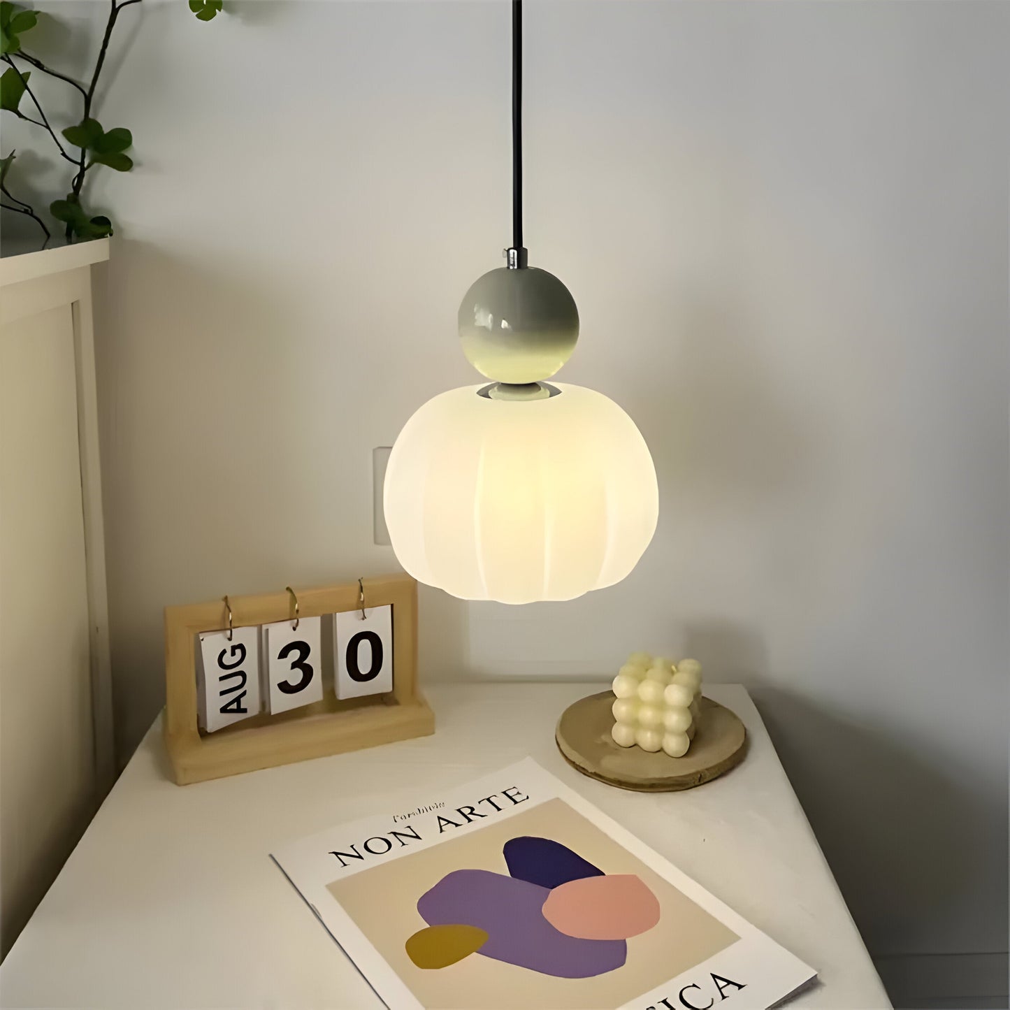Mjørik – Nordic-Style Hanging Solar LED Pendant Light