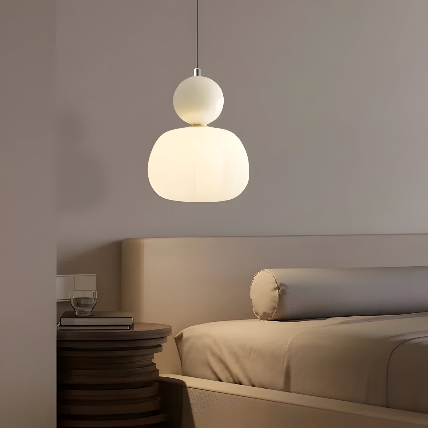 Mjørik – Nordic-Style Hanging Solar LED Pendant Light