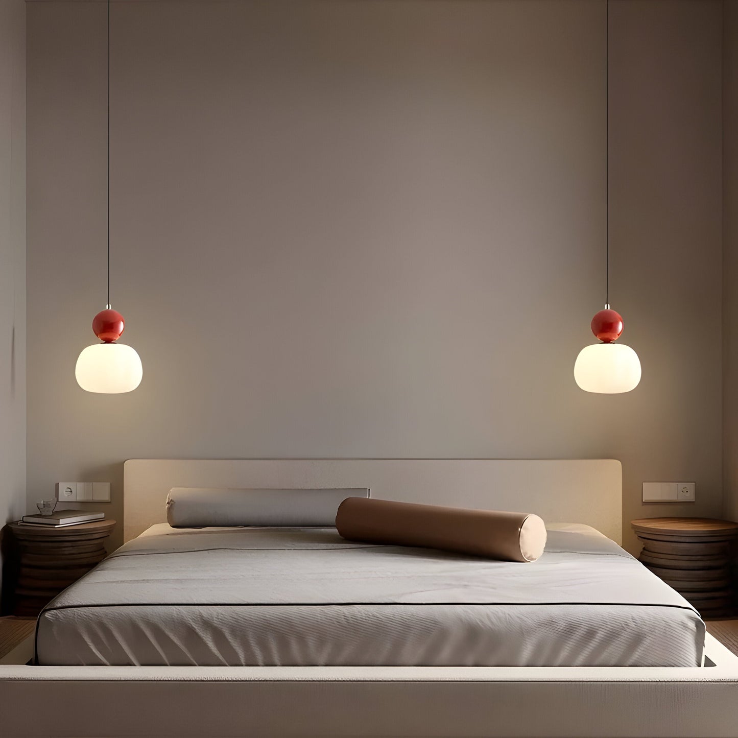 Mjørik – Nordic-Style Hanging Solar LED Pendant Light