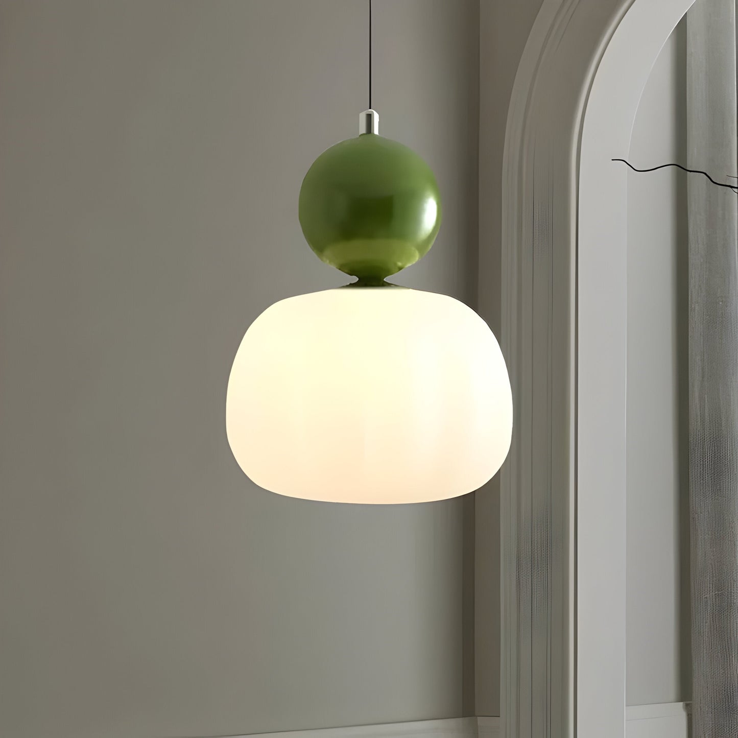 Mjørik – Nordic-Style Hanging Solar LED Pendant Light