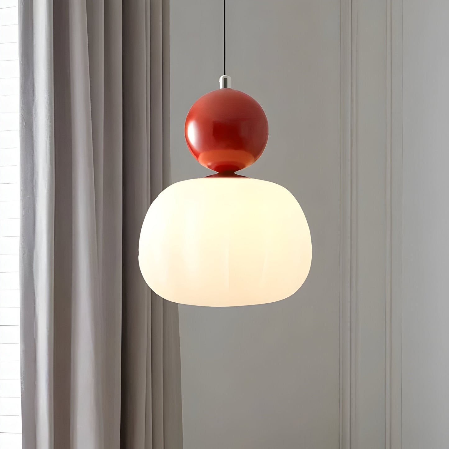 Mjørik – Nordic-Style Hanging Solar LED Pendant Light