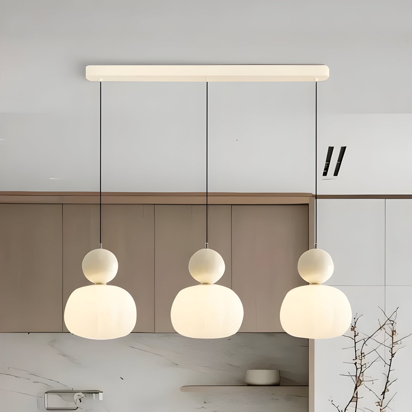 Mjørik – Nordic-Style Hanging Solar LED Pendant Light