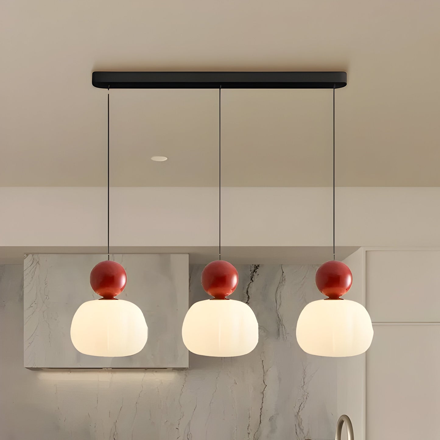 Mjørik – Nordic-Style Hanging Solar LED Pendant Light