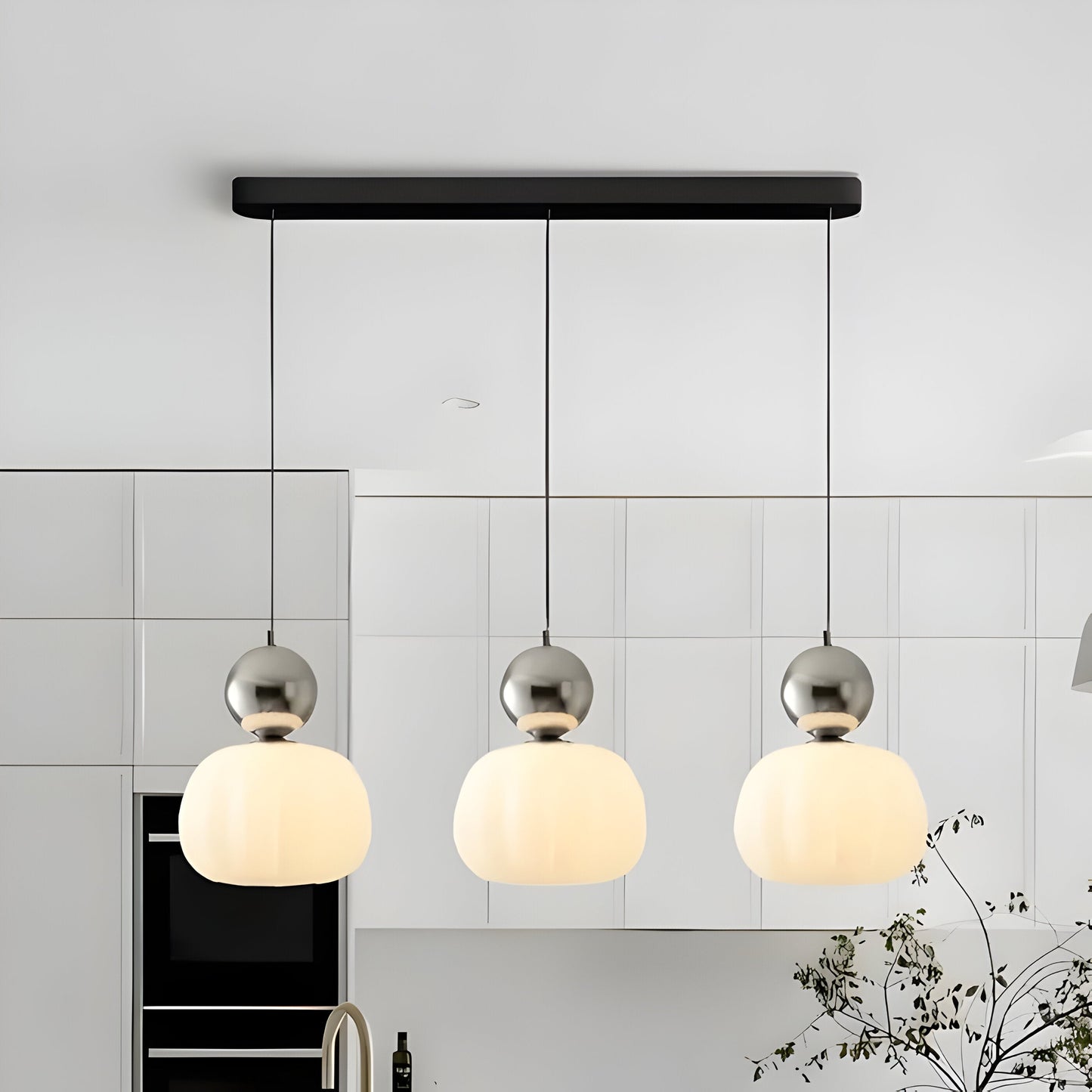Mjørik – Nordic-Style Hanging Solar LED Pendant Light
