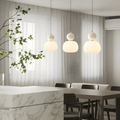 Mjørik – Nordic-Style Hanging Solar LED Pendant Light