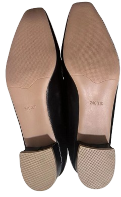 Daphne Women's Mary Jane Loafers – Leather Chunky Heel Comfort Shoes
