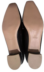 Daphne Women's Mary Jane Loafers – Leather Chunky Heel Comfort Shoes