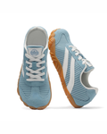 Teagan Women's Barefoot Trainers – Wide Toe Box Zero Drop Suede Lace-Up Shoes