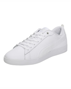 Maren Women's Leather Trainers – Lace-Up Platform Rubber Sole Casual Sneakers