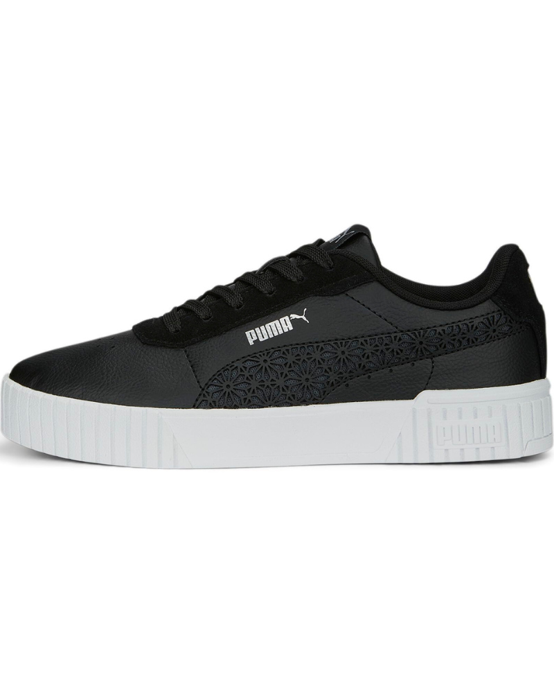 Ainsley Women's Leather Trainers – Lace-Up Platform Rubber Sole Casual Sneakers