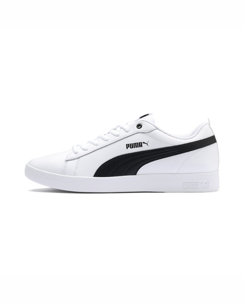 Maren Women's Leather Trainers – Lace-Up Platform Rubber Sole Casual Sneakers