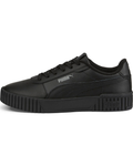 Ainsley Women's Leather Trainers – Lace-Up Platform Rubber Sole Casual Sneakers