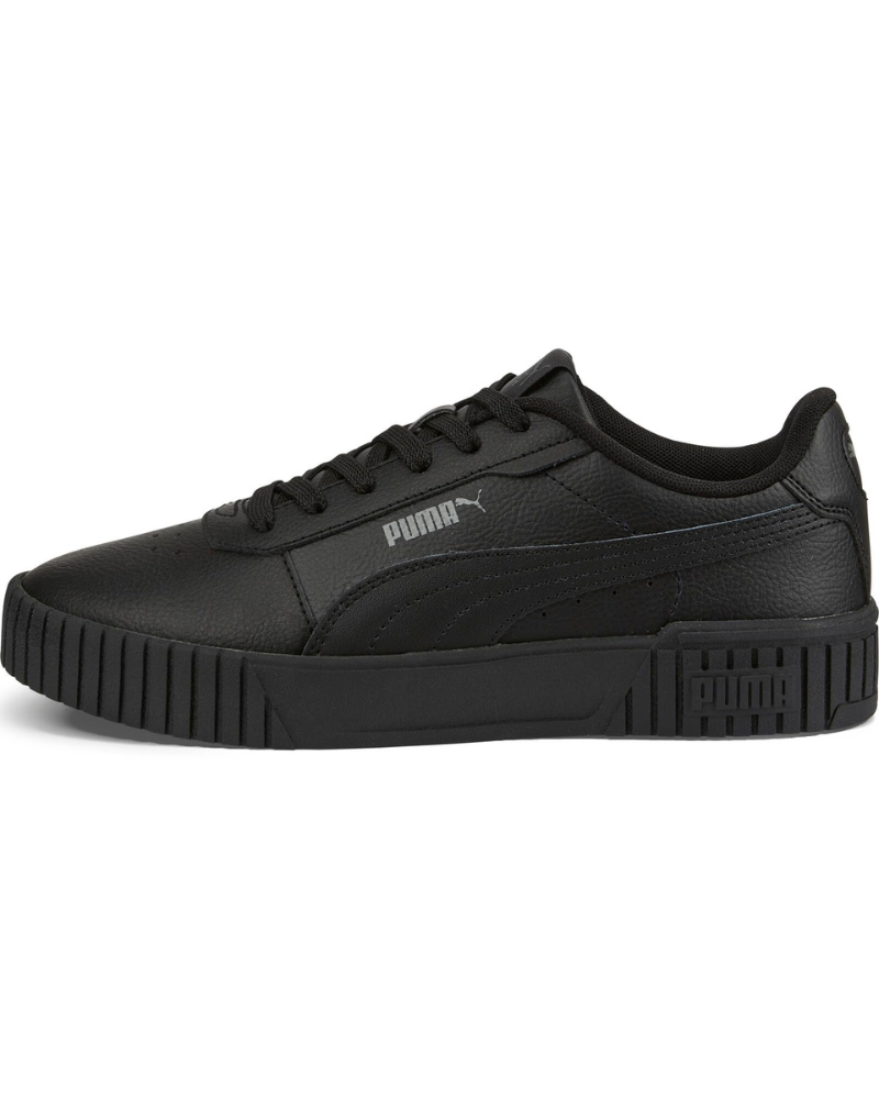 Ainsley Women's Leather Trainers – Lace-Up Platform Rubber Sole Casual Sneakers