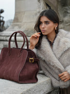 Sara Women's Leather Crossbody Bag – Classic Everyday Shoulder Handbag