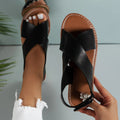 Sarah Women's Leather Sandals – Comfortable Non-Slip Summer Casual Shoes