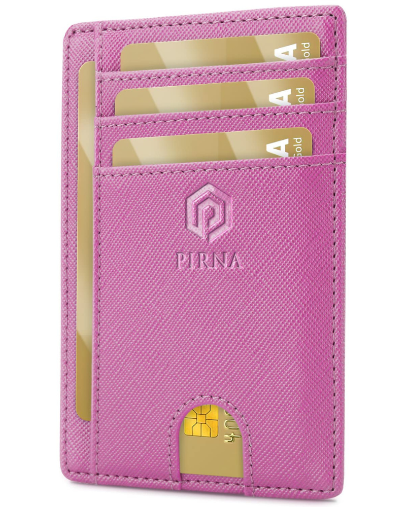 Finley Men's Slim RFID Wallet – PU Leather Card Holder with Cash Compartment