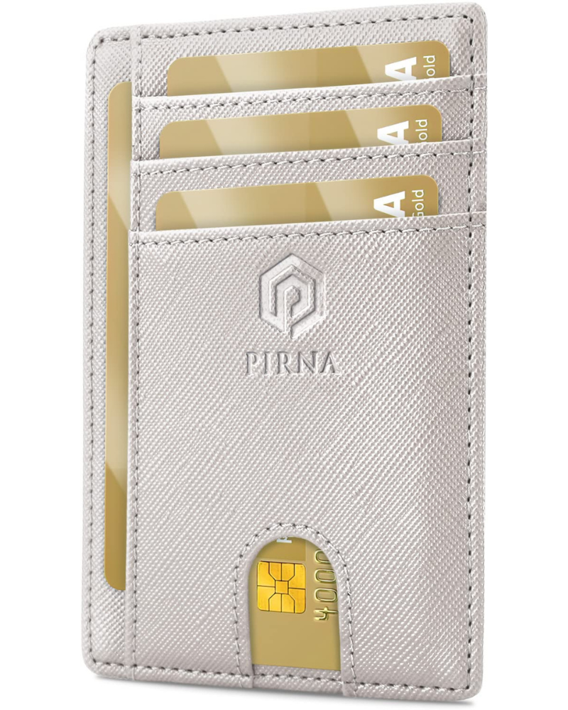 Finley Men's Slim RFID Wallet – PU Leather Card Holder with Cash Compartment