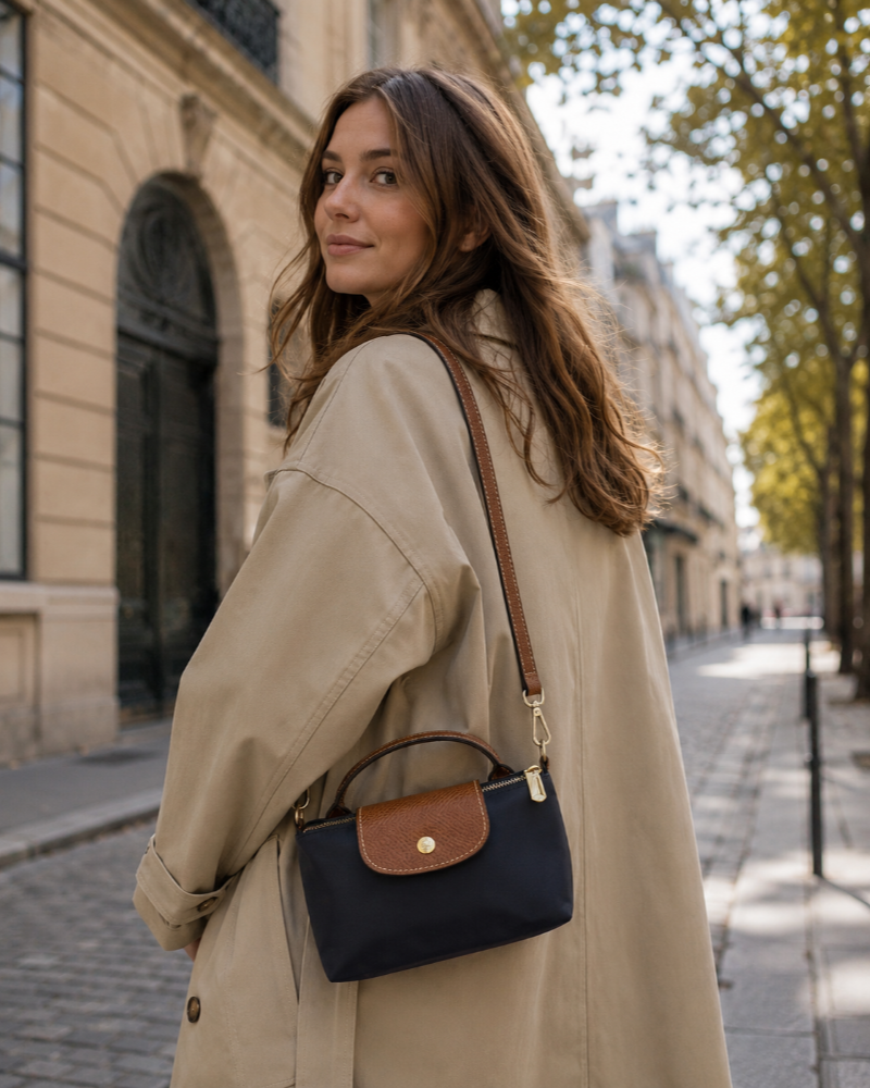 Camille Women's Crossbody Bag – Premium Leather Mini Adjustable Shoulder Handbag