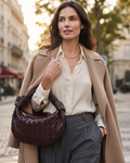Eloise Women's Woven Mini Bag – Handcrafted Lightweight Crossbody Shoulder Handbag