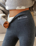 Mireille Women's Fleece-Lined Leggings – Warm Stretch Fit with Sculpting Effect