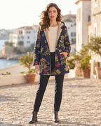 Lillian Women's Hooded Jacket – Soft Warm Casual Everyday Fleece Coat