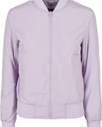 Autumn Women's Lightweight Bomber Jacket – Zip Front Waffle Panel Coat