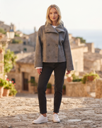 Helena Women's Pea Coat – Double Breasted Short Smart Winter Coat